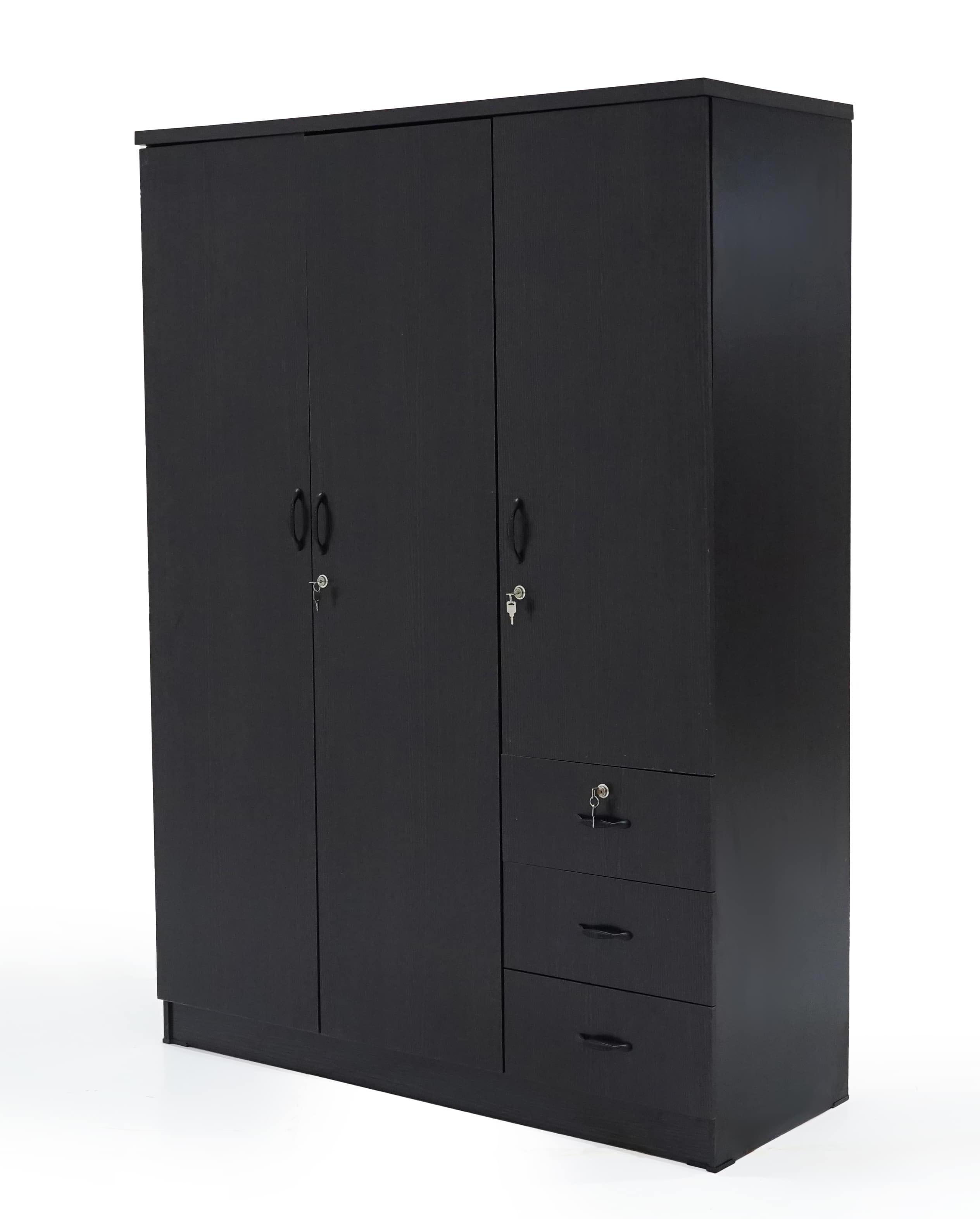 NAD-633  3 Door Wooden Wardrobe